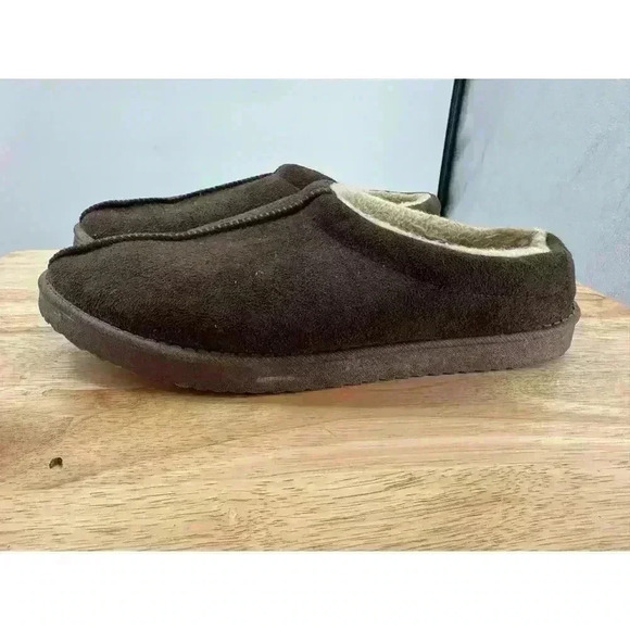 Banana Republic Slip-On Slippers Chocolate Brown Size M (9-10) Comfortable Shoes - Picture 5 of 9